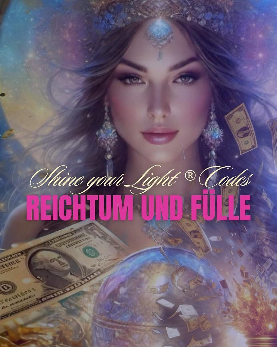 Shine your light® Codes Reichtum und Fülle