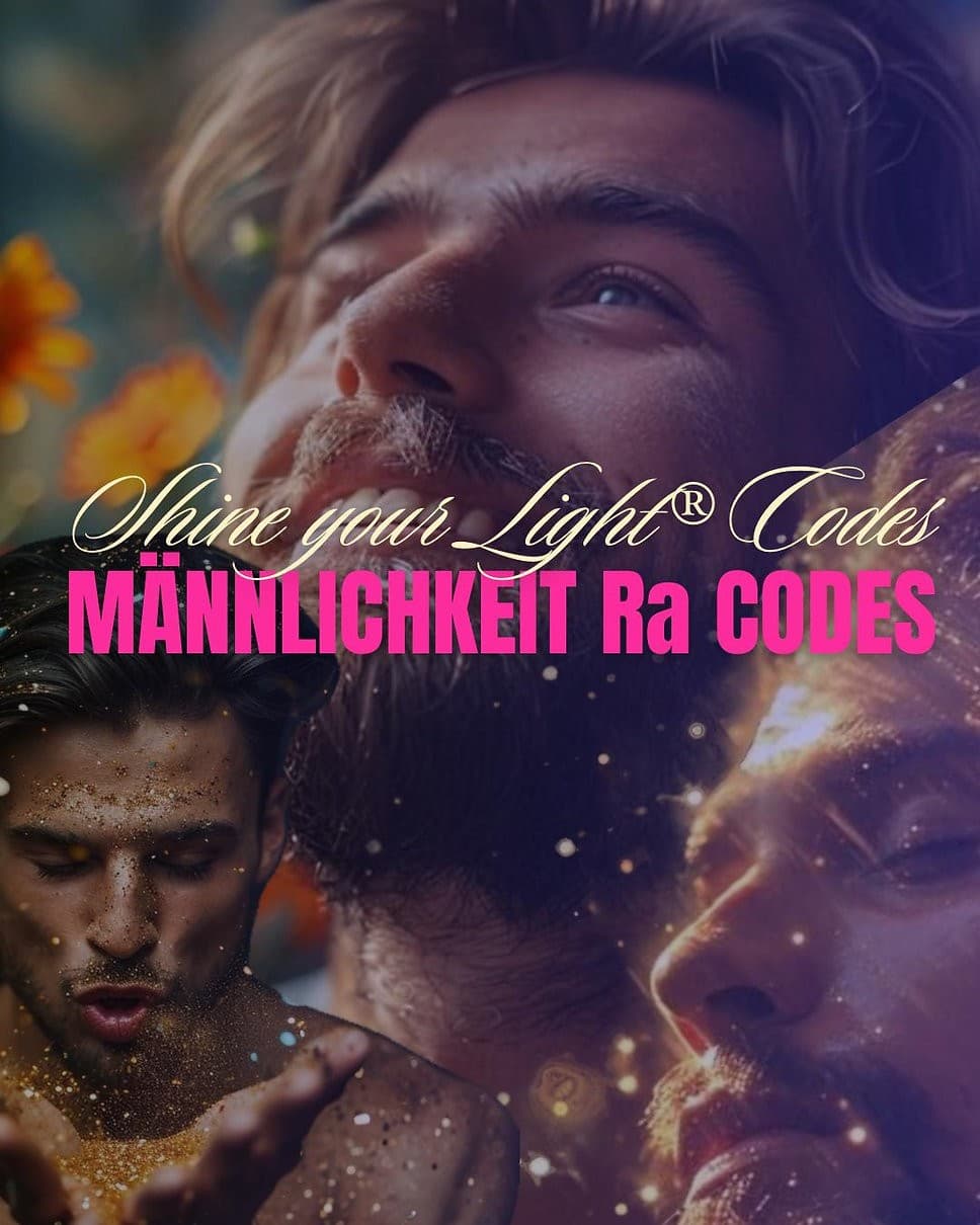 Shine your light® Männlichkeit/Ra Codes