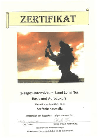 Zertifikat